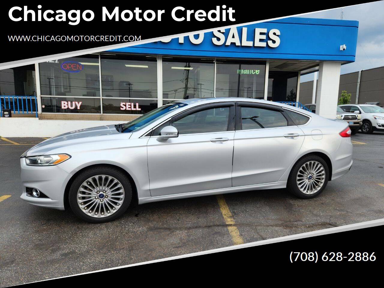 2015 Ford Fusion Titanium — Sedan — 103,946 mi — south holland, IL