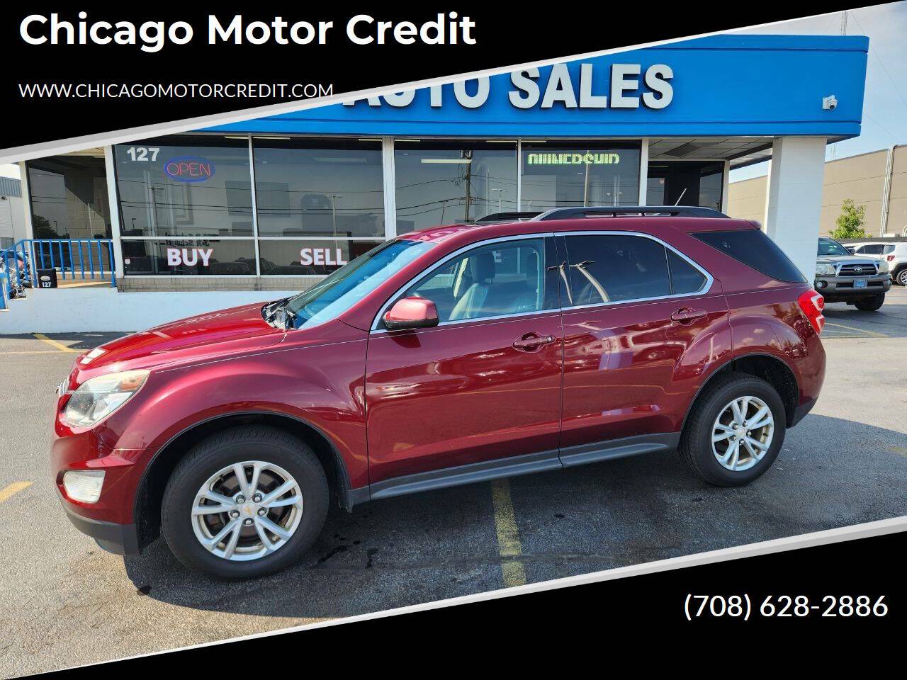 2017 Chevrolet Equinox LT — SUV — 168,792 mi — south holland, IL