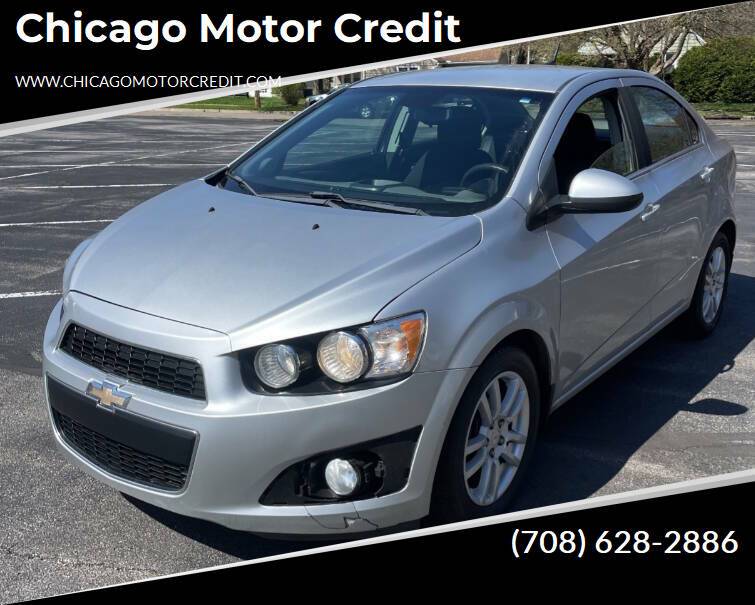 2012 Chevrolet Sonic LT — Sedan — 155,235 mi — south holland, IL