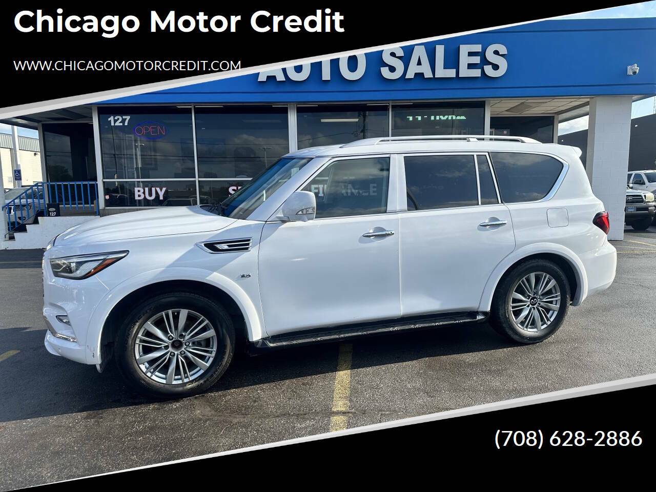 2018 INFINITI QX80 Standard — SUV — 92,567 mi — south holland, IL