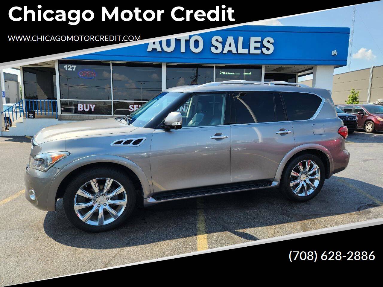 2011 INFINITI QX56 7-passenger — SUV — 160,821 mi — south holland, IL