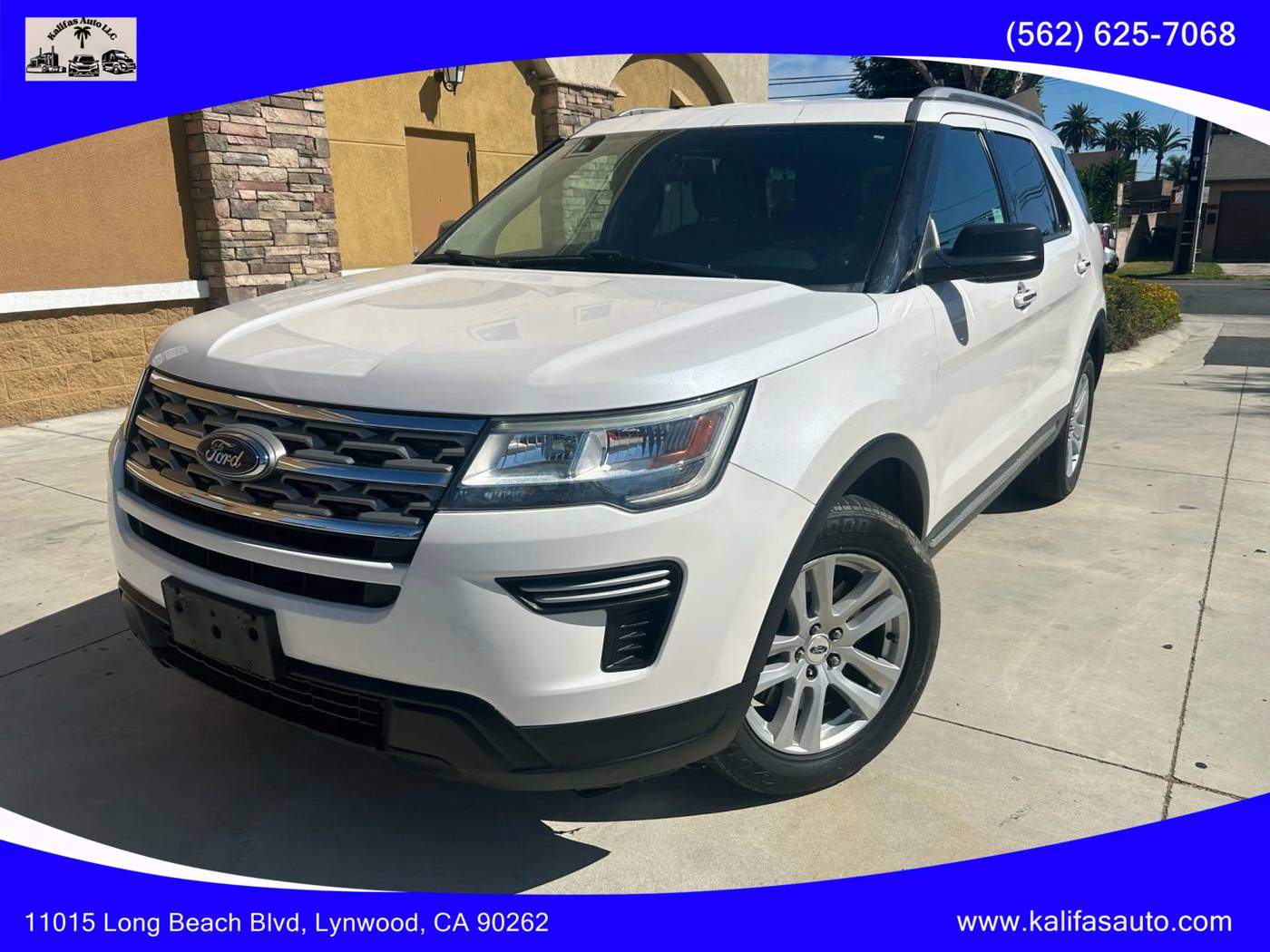 2018 Ford Explorer XLT — SUV — 57,038 mi — Lynwood, CA