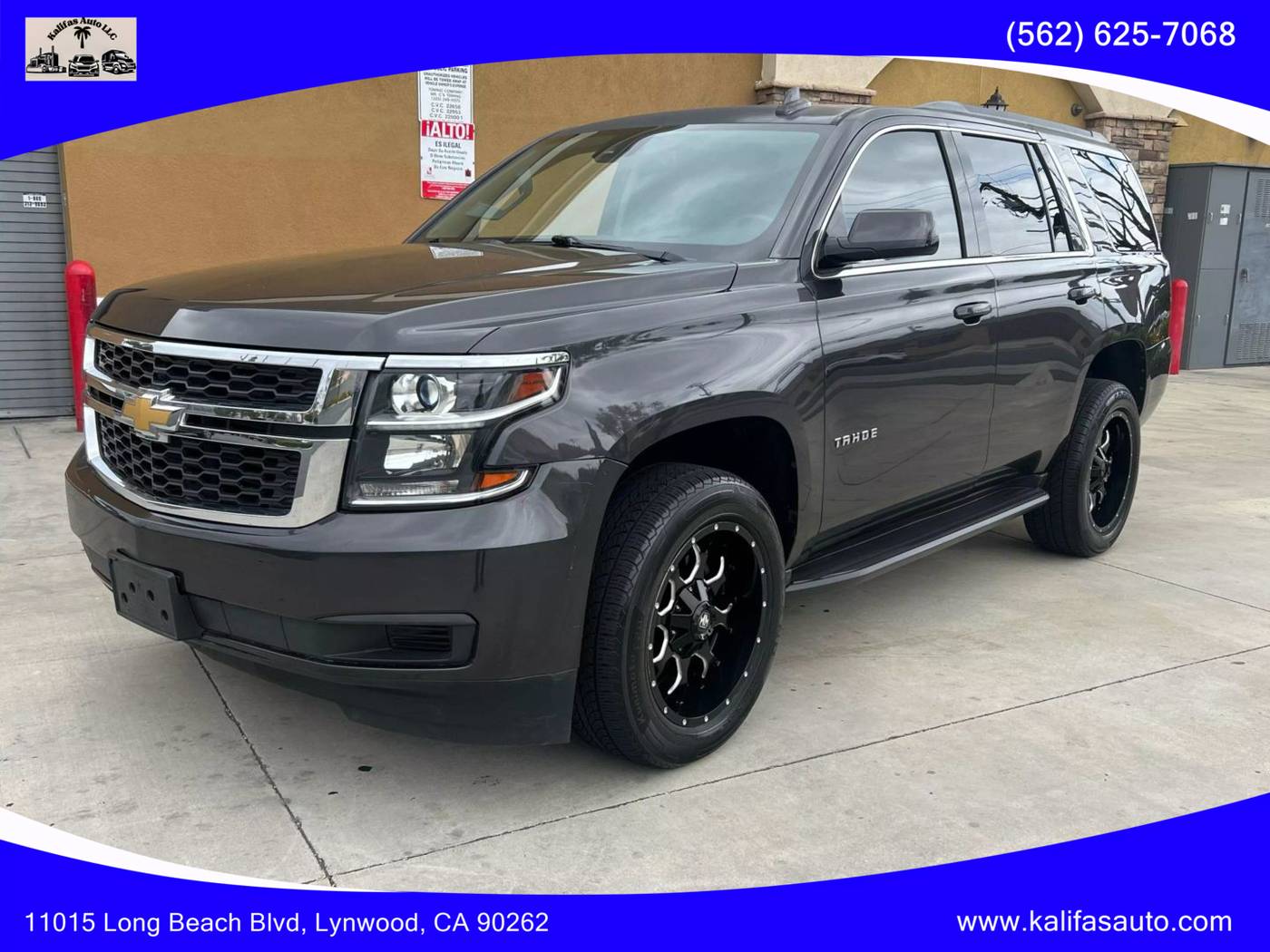 2017 Chevrolet Tahoe LT — SUV — 103,000 mi — Lynwood, CA