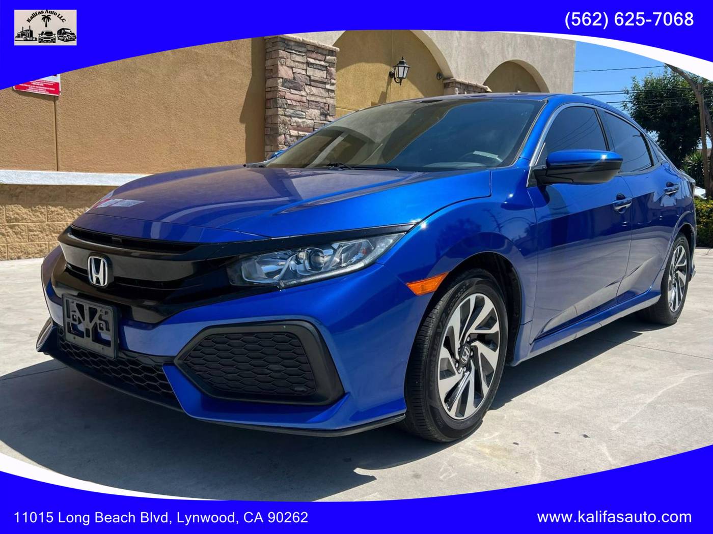 2017 Honda Civic LX — Hatchback — 96,427 mi — Lynwood, CA