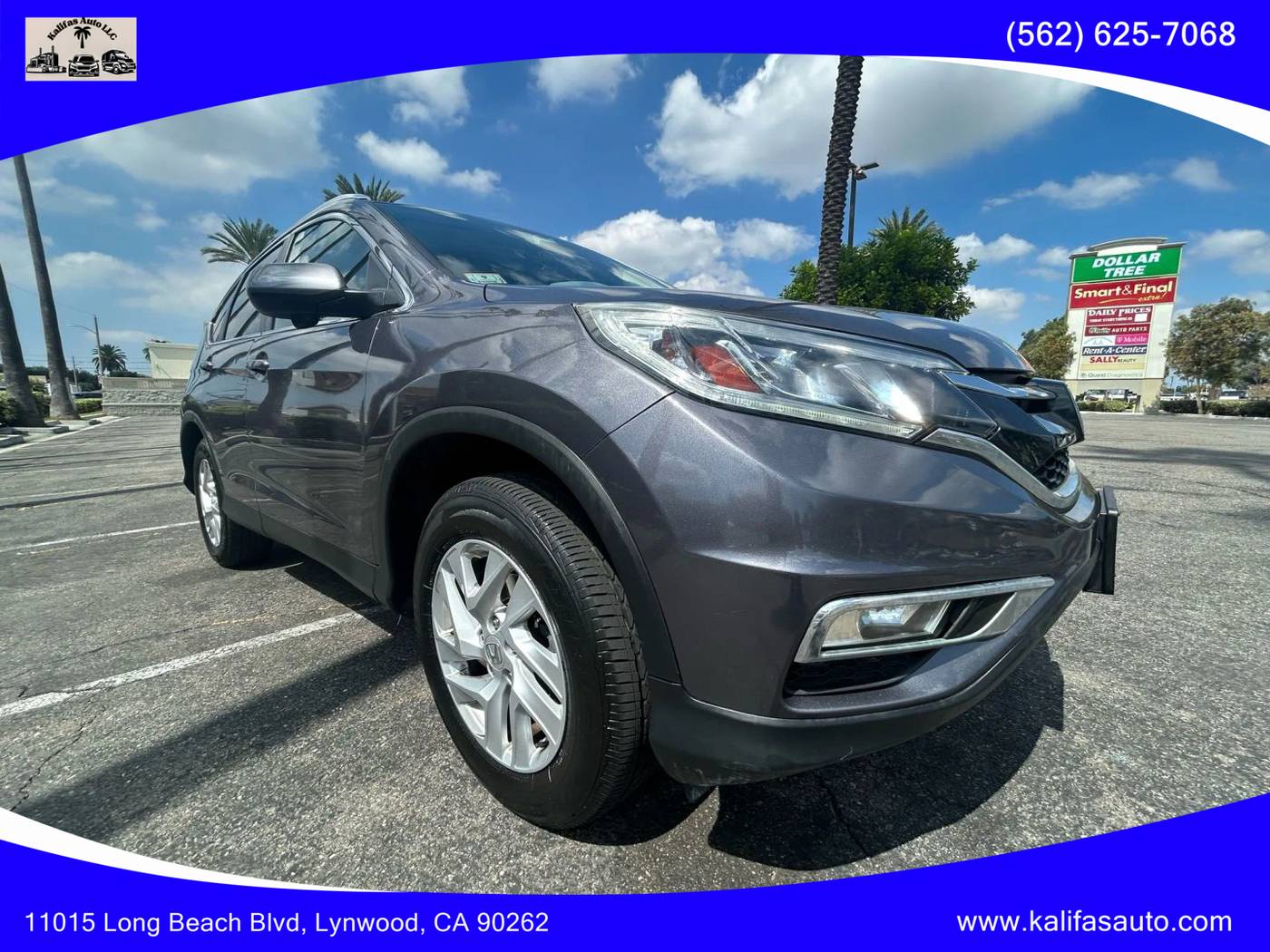 2016 Honda CR-V EX-L — SUV — 74,750 mi — Lynwood, CA