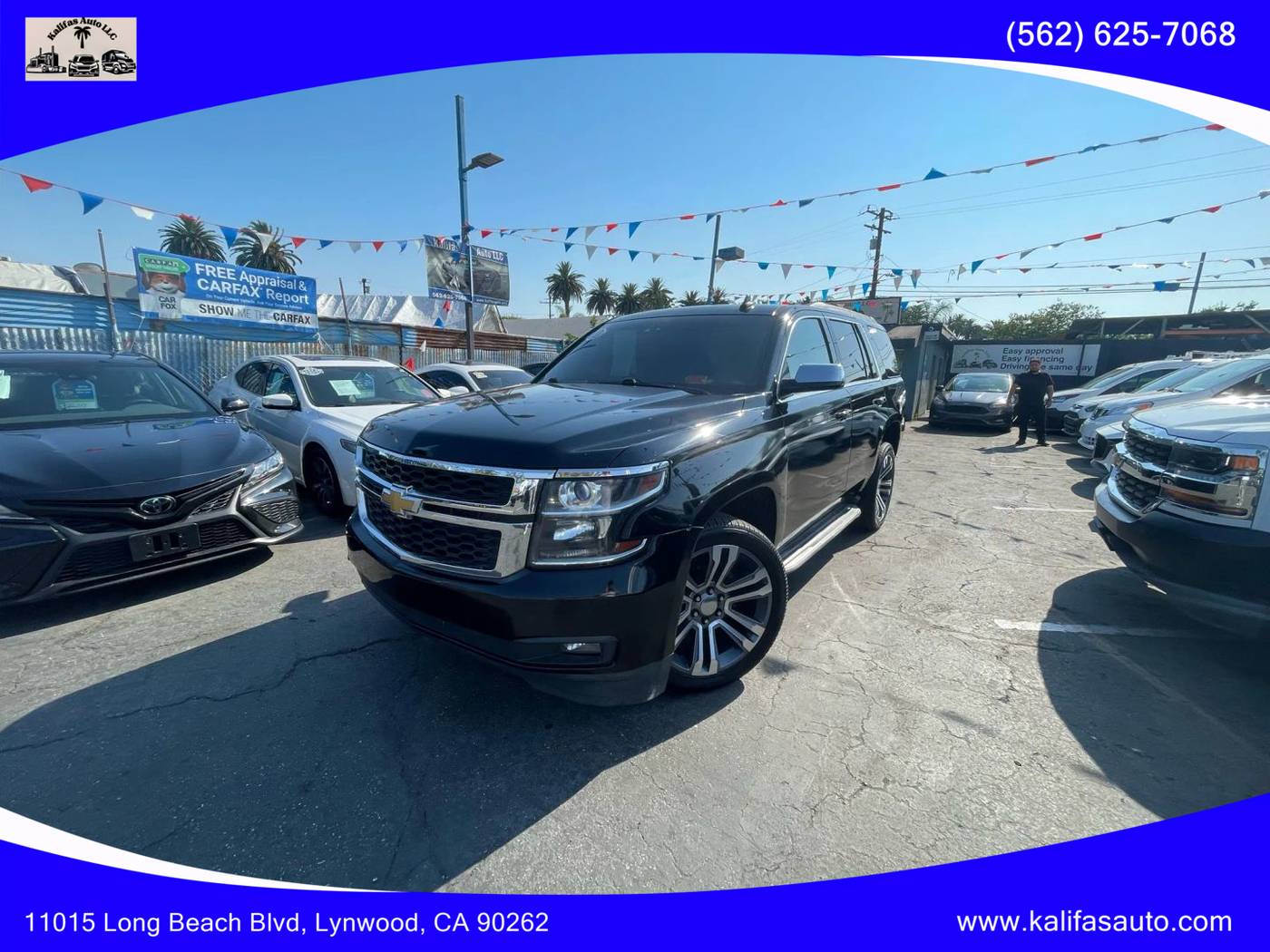 2016 Chevrolet Tahoe LT — SUV — 120,000 mi — Lynwood, CA