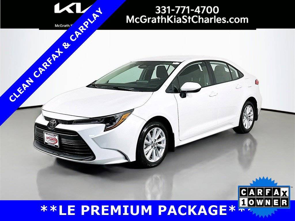2025 Toyota Corolla LE — Sedan — 8,502 mi — St. Charles, IL