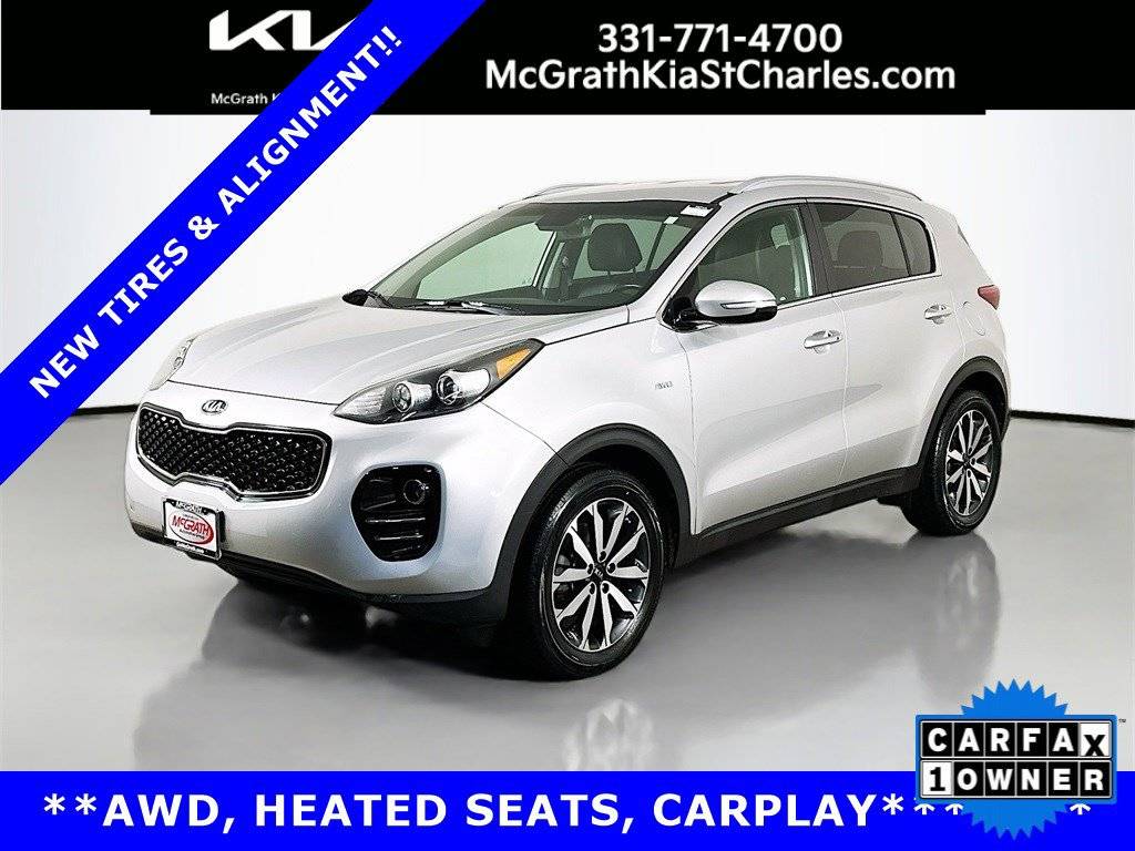 2018 Kia Sportage EX — SUV — 100,602 mi — St. Charles, IL
