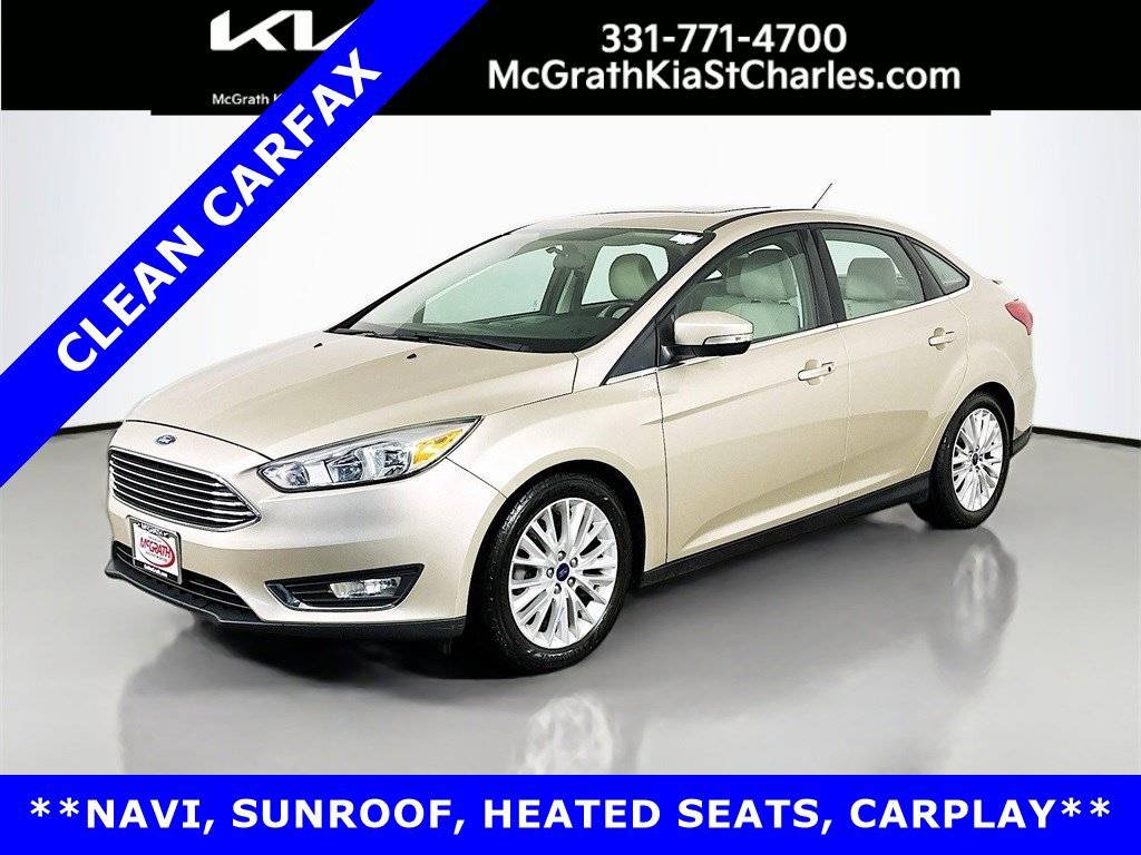 2018 Ford Focus Titanium — Sedan — 91,562 mi — St. Charles, IL