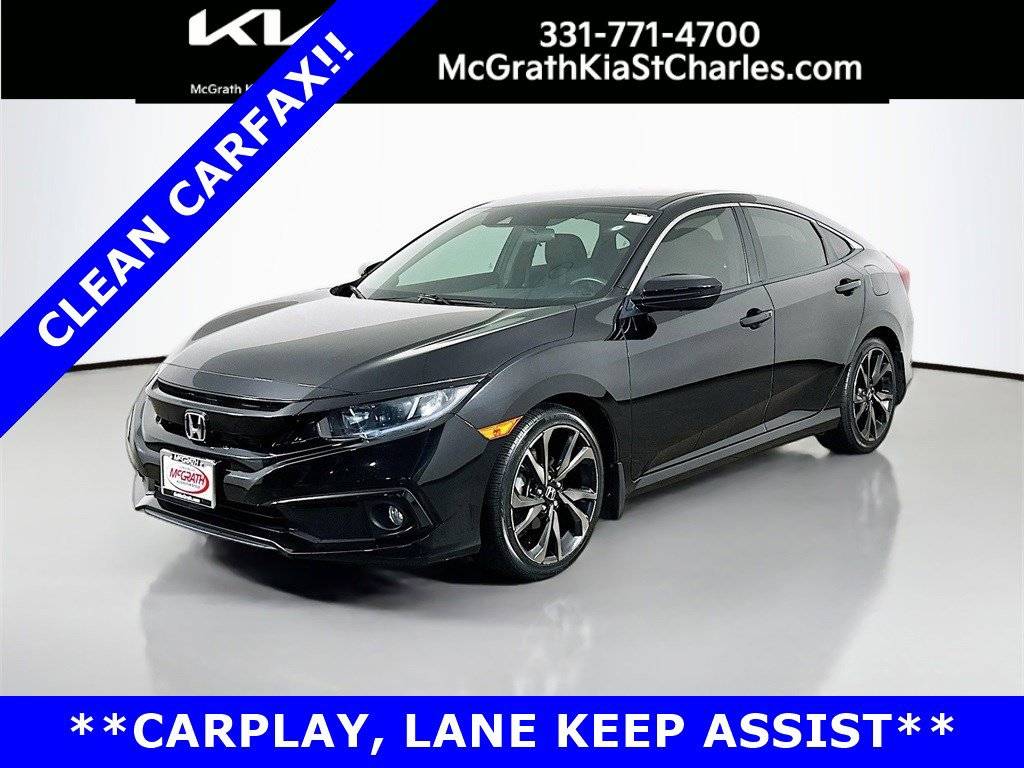 2019 Honda Civic Sport — Sedan — 55,344 mi — St. Charles, IL