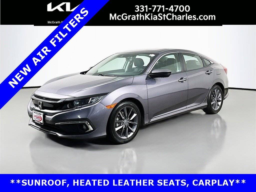 2020 Honda Civic EX-L — Sedan — 63,291 mi — St. Charles, IL