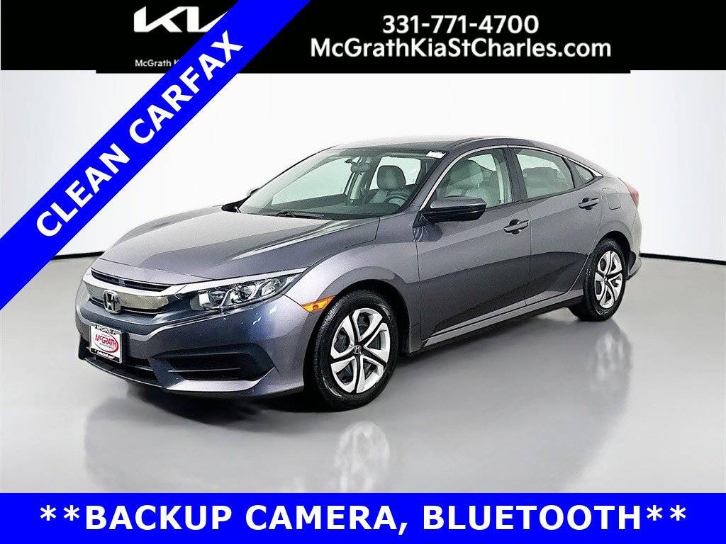 2018 Honda Civic LX — Sedan — 60,482 mi — St. Charles, IL