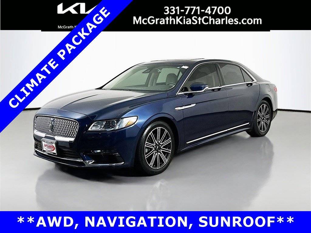 2017 Lincoln Continental Reserve — Sedan — 54,897 mi — St. Charles, IL