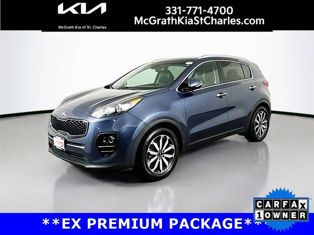 2017 Kia Sportage EX — SUV — 137,800 mi — St. Charles, IL