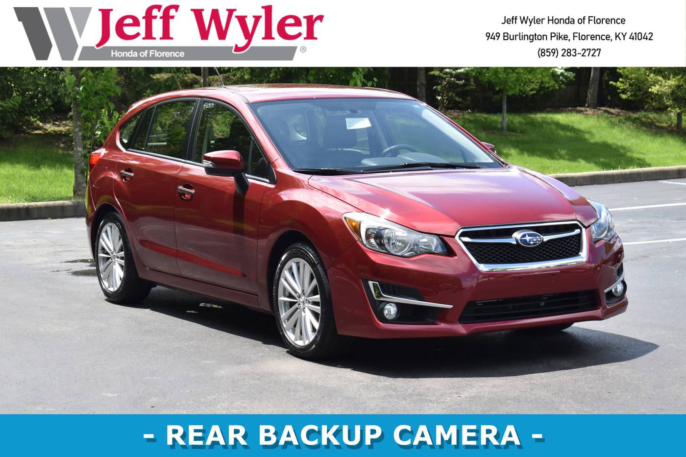 2015 Subaru Impreza 2.0i Limited — Wagon — 33,109 mi — Florence, KY