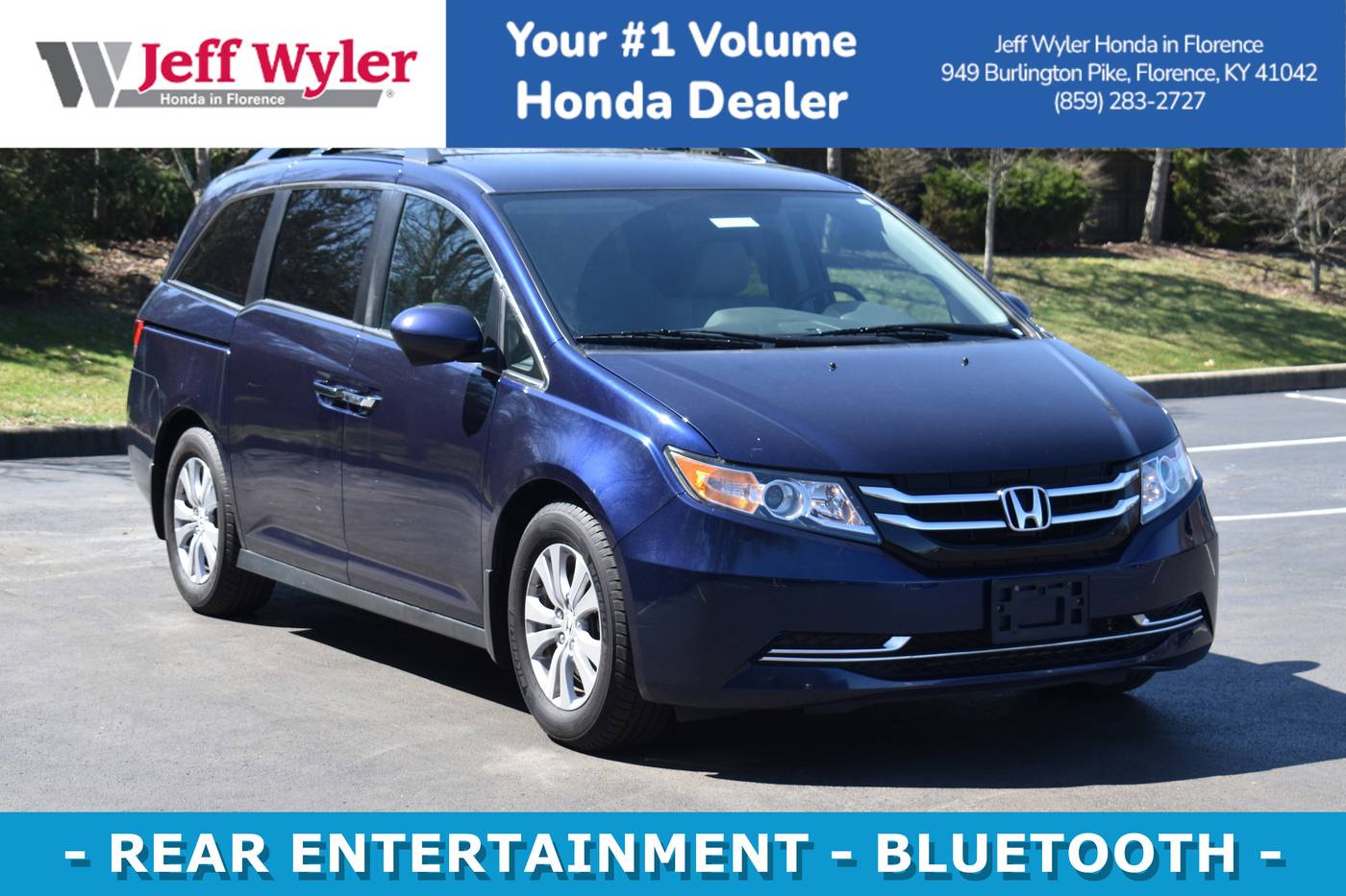 2016 Honda Odyssey SE — Minivan — 116,314 mi — Florence, KY