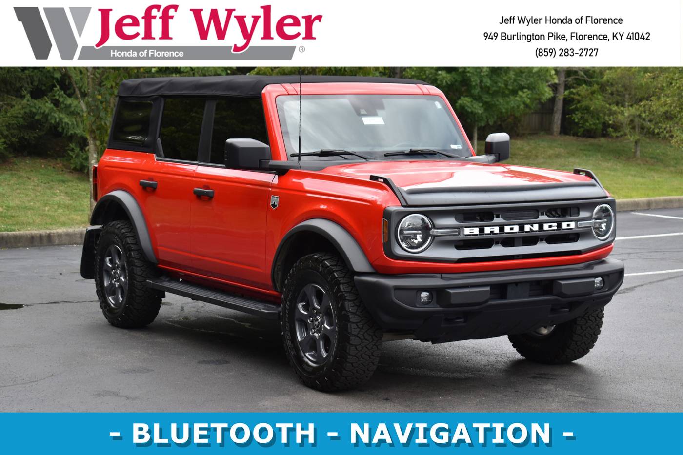 2022 Ford Bronco Big Bend — SUV — 81,695 mi — Florence, KY