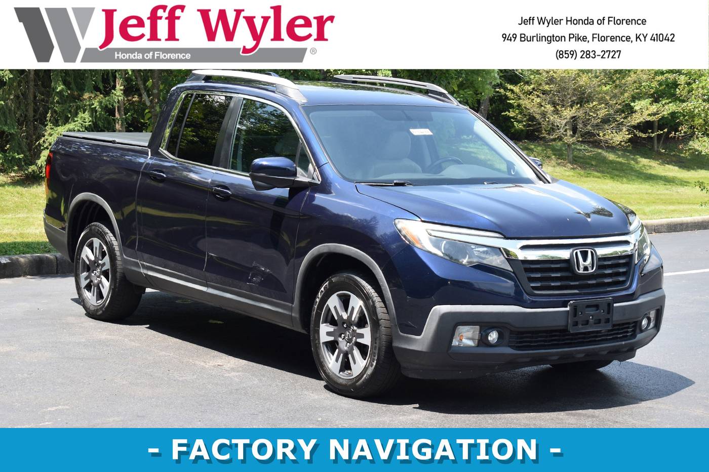 2017 Honda Ridgeline RTL-T — Pickup Truck — 174,424 mi — Florence, KY