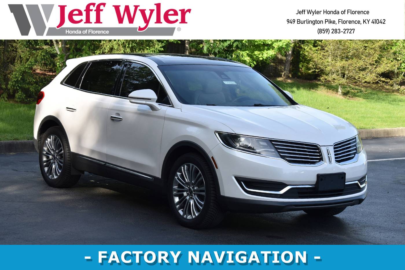 2018 Lincoln MKX Reserve — SUV — 56,252 mi — Florence, KY