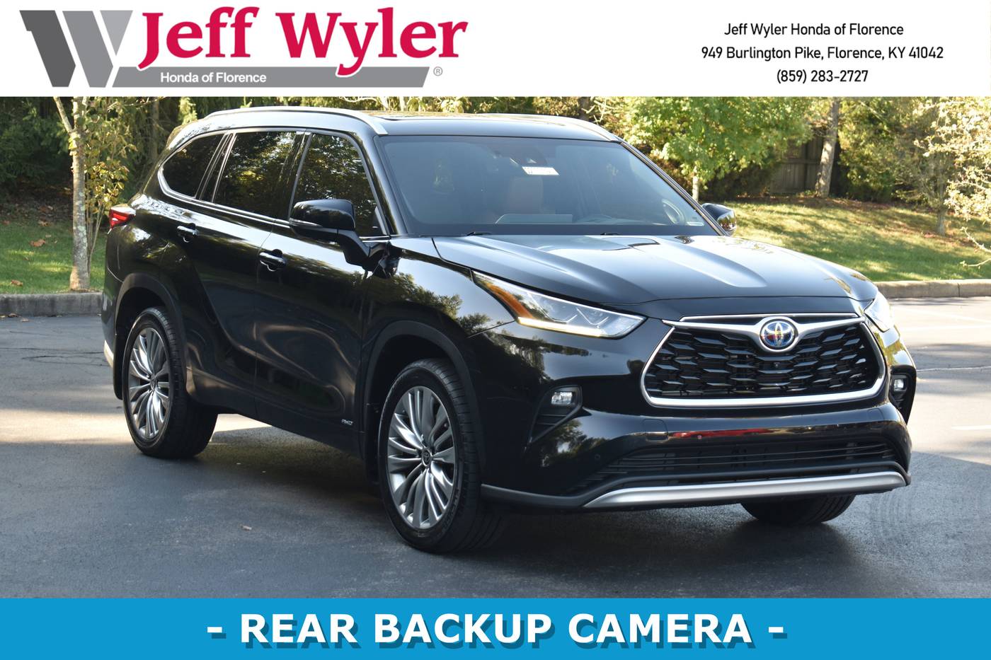 2023 Toyota Highlander Hybrid Platinum — SUV — 52,443 mi — Florence, KY