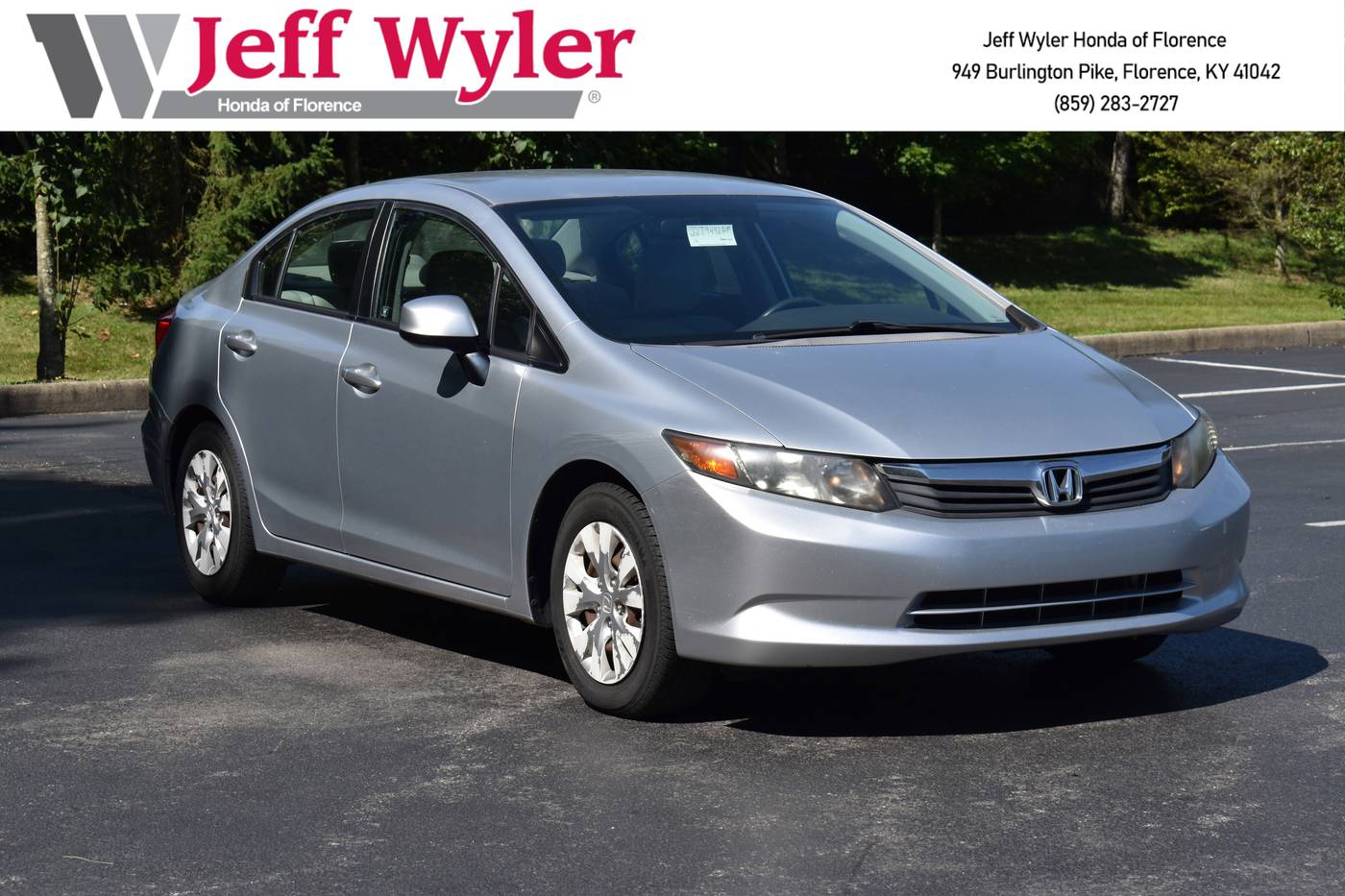 2012 Honda Civic LX — Sedan — 133,602 mi — Florence, KY