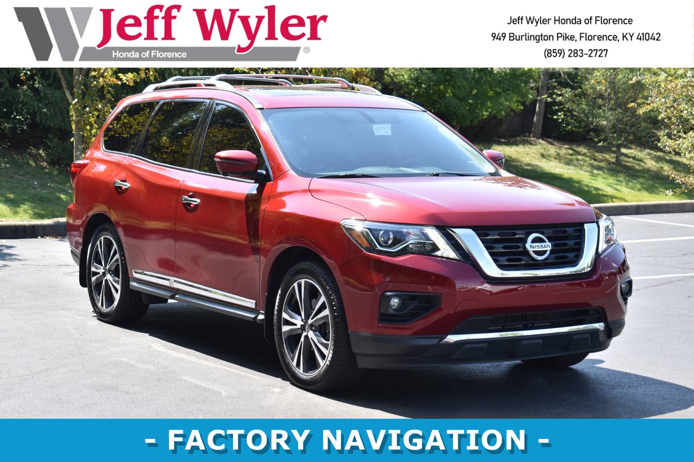 2020 Nissan Pathfinder Platinum — SUV — 65,642 mi — Florence, KY