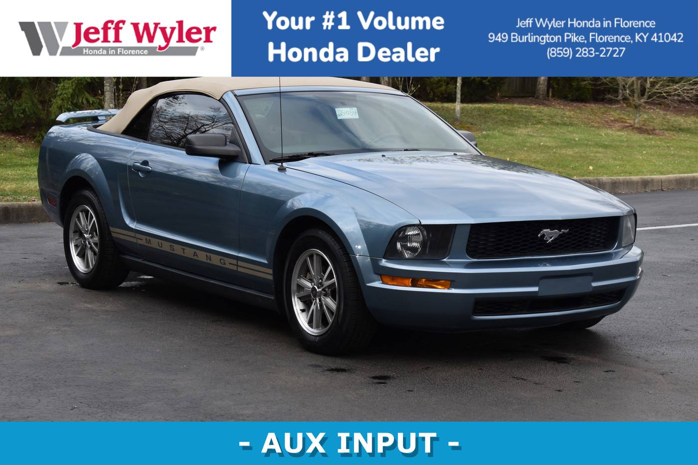 2005 Ford Mustang Deluxe — Convertible — 90,951 mi — Florence, KY