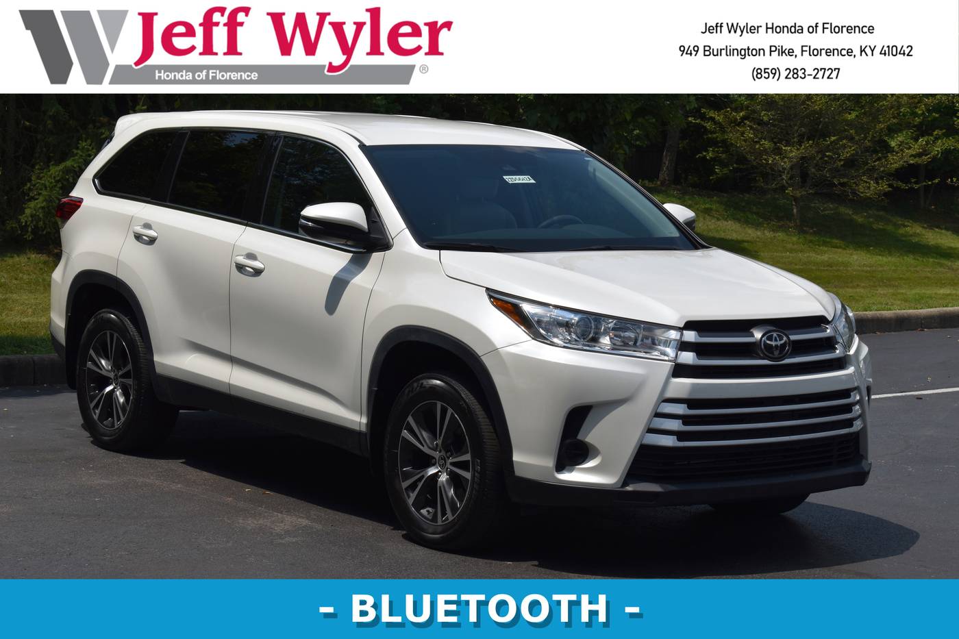 2019 Toyota Highlander LE V6 — SUV — 27,086 mi — Florence, KY