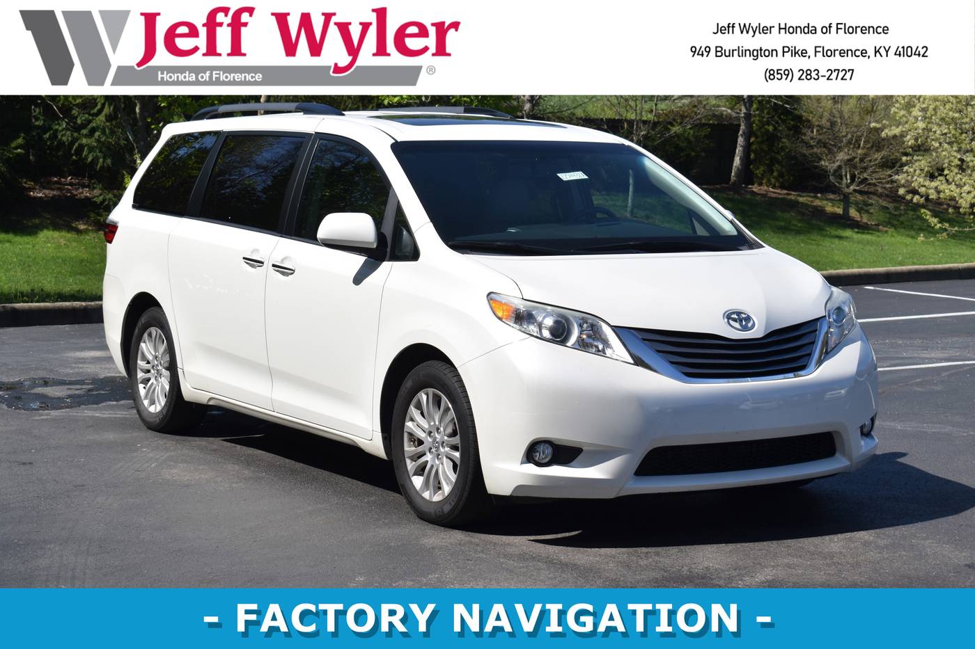 2017 Toyota Sienna XLE — Minivan — 69,251 mi — Florence, KY