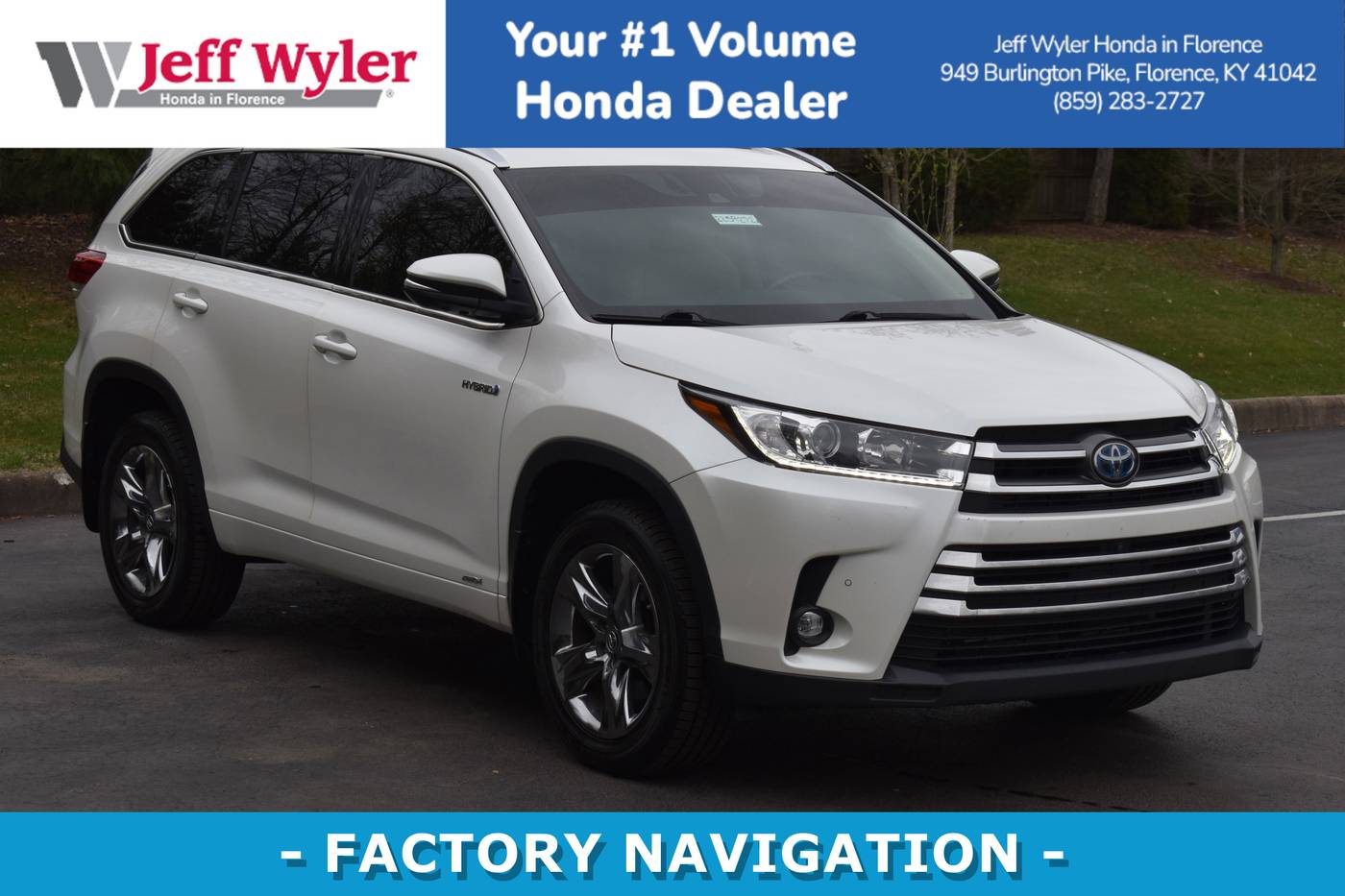 2019 Toyota Highlander Hybrid Limited — SUV — 103,070 mi — Florence, KY