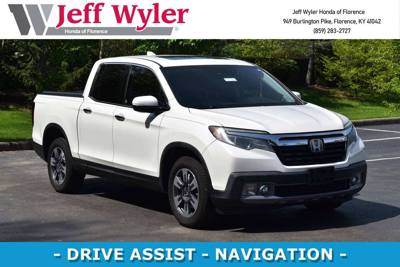 2018 Honda Ridgeline RTL-E — Pickup Truck — 155,503 mi — Florence, KY