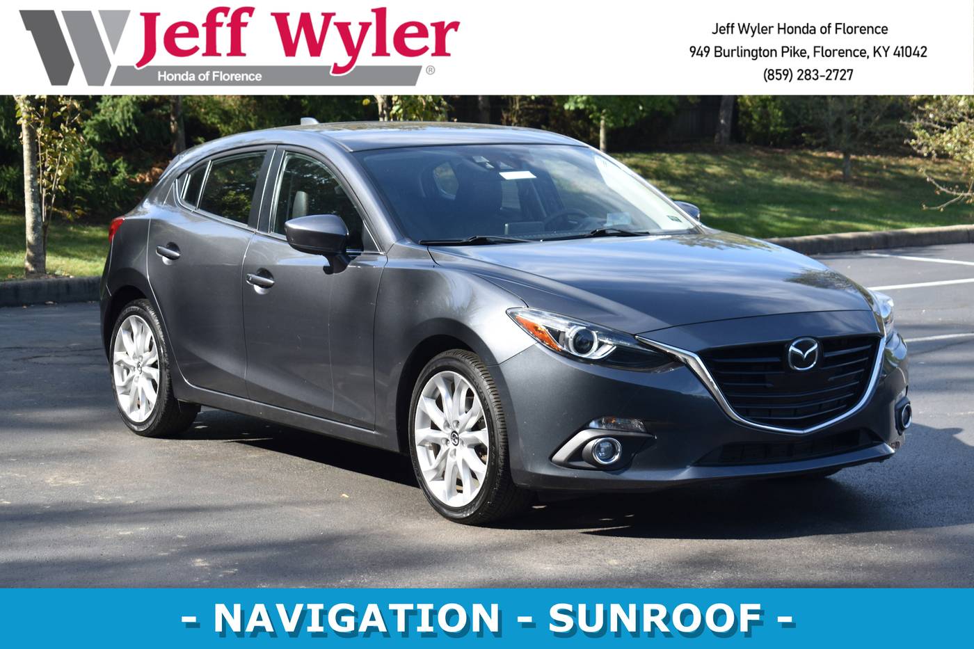 2015 Mazda Mazda3 s Grand Touring — Hatchback — 58,337 mi — Florence, KY