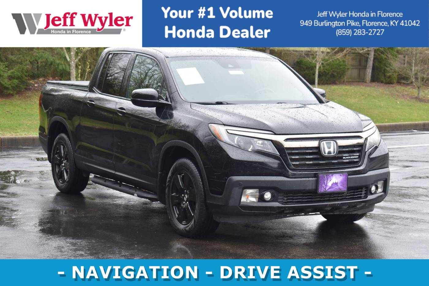 2017 Honda Ridgeline Black Edition — Pickup Truck — 231,029 mi — Florence, KY
