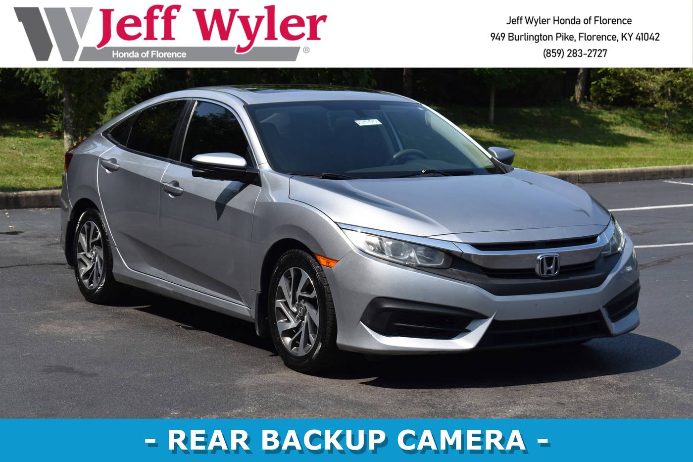 2016 Honda Civic EX — Sedan — 110,140 mi — Florence, KY