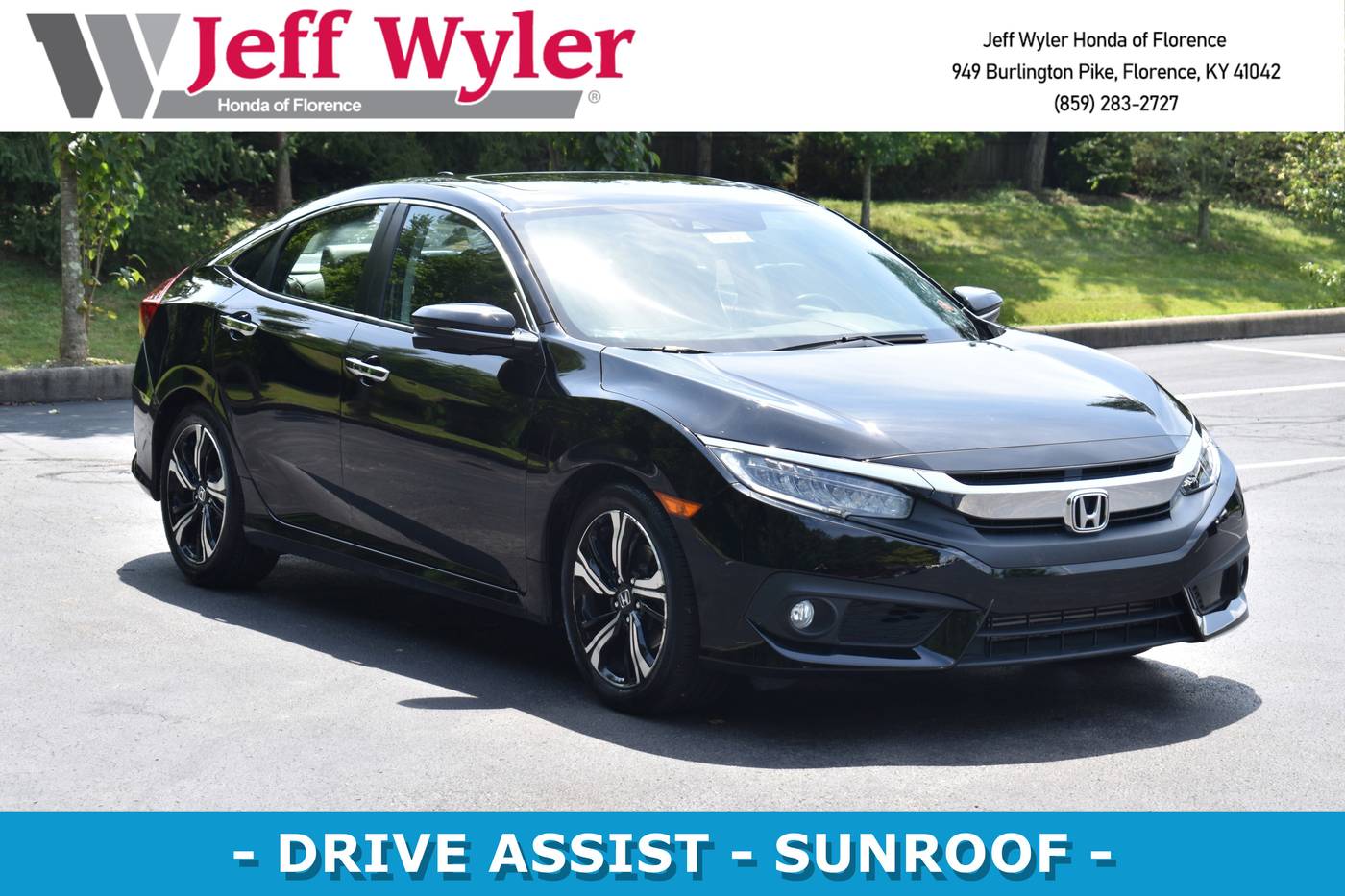 2016 Honda Civic Touring — Sedan — 69,382 mi — Florence, KY