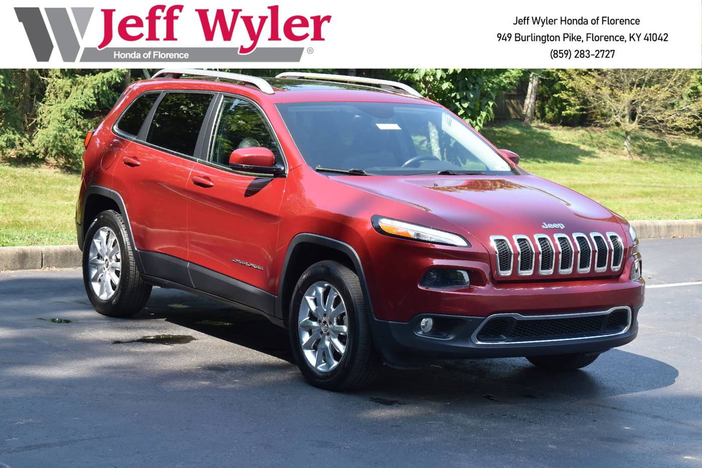 2015 Jeep Cherokee Limited — SUV — 90,595 mi — Florence, KY