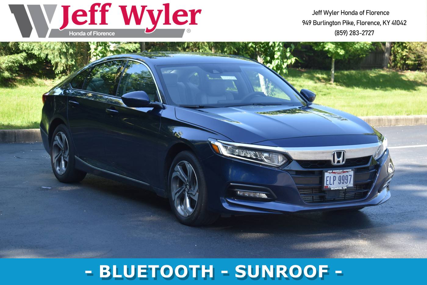 2019 Honda Accord EX — Sedan — 66,741 mi — Florence, KY