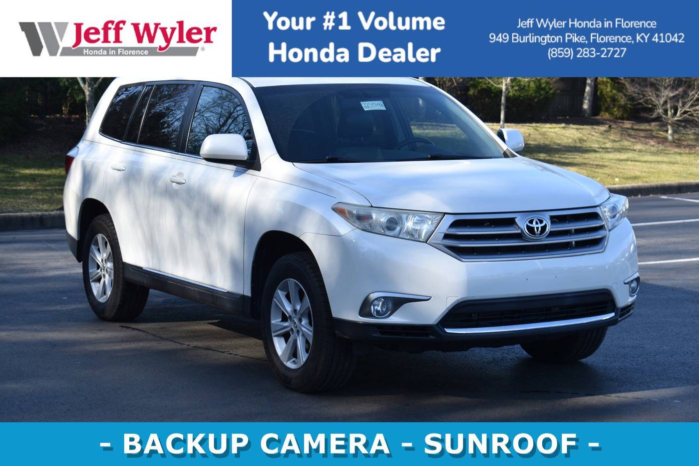 2013 Toyota Highlander SE V6 — SUV — 122,375 mi — Florence, KY