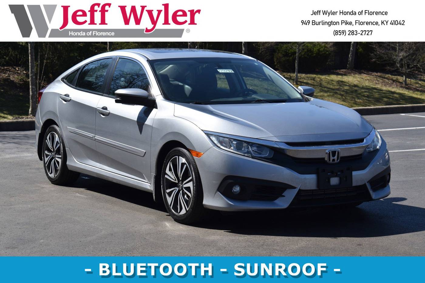 2017 Honda Civic EX-T — Sedan — 56,574 mi — Florence, KY