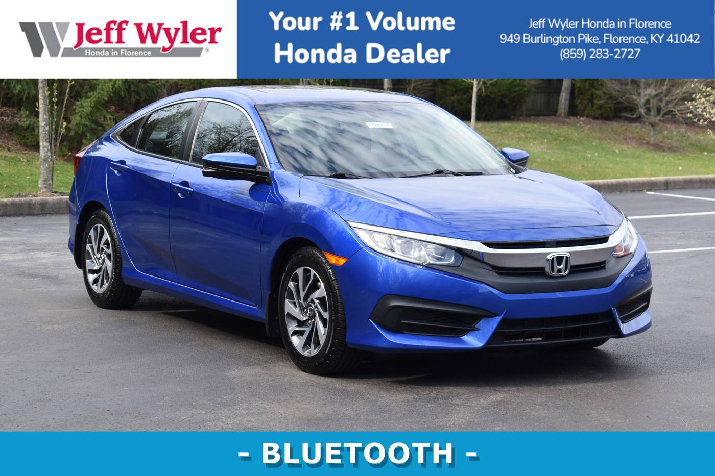 2018 Honda Civic EX — Sedan — 86,176 mi — Florence, KY
