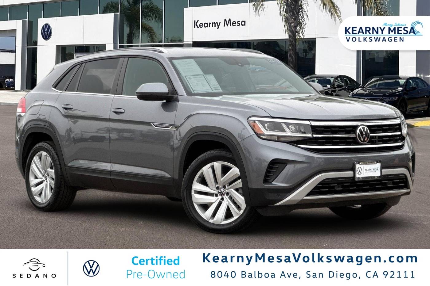 2021 Volkswagen Atlas Cross Sport SE with Technology — SUV — 62,830 mi — San Diego, CA