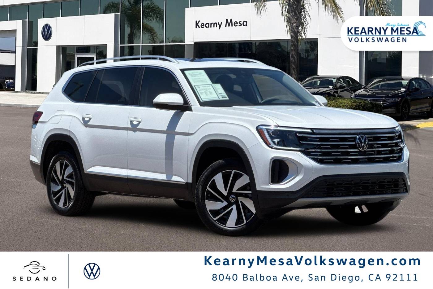 2025 Volkswagen Atlas SEL — SUV — 2,400 mi — San Diego, CA