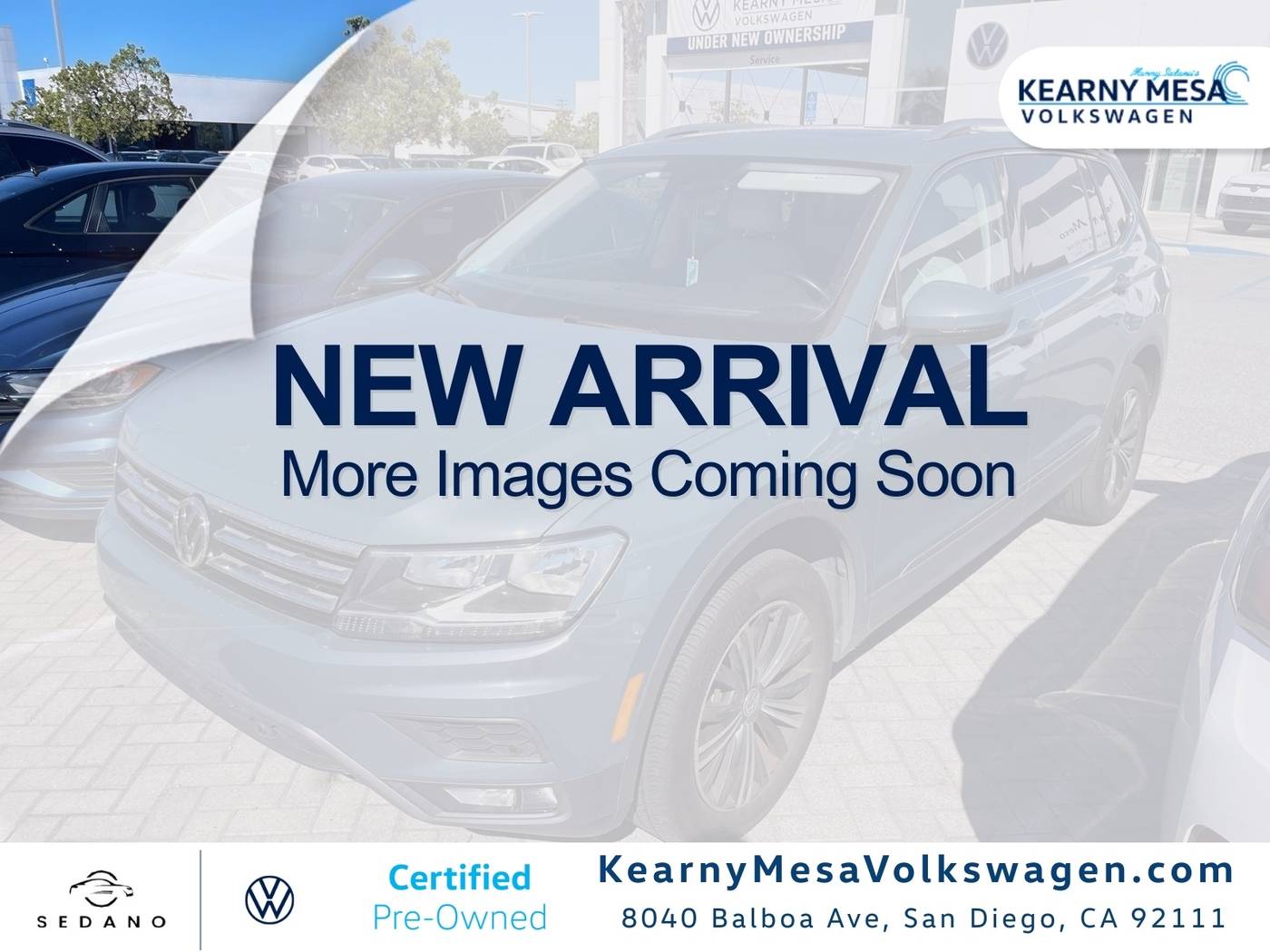 2019 Volkswagen Tiguan SEL — SUV — 43,675 mi — San Diego, CA