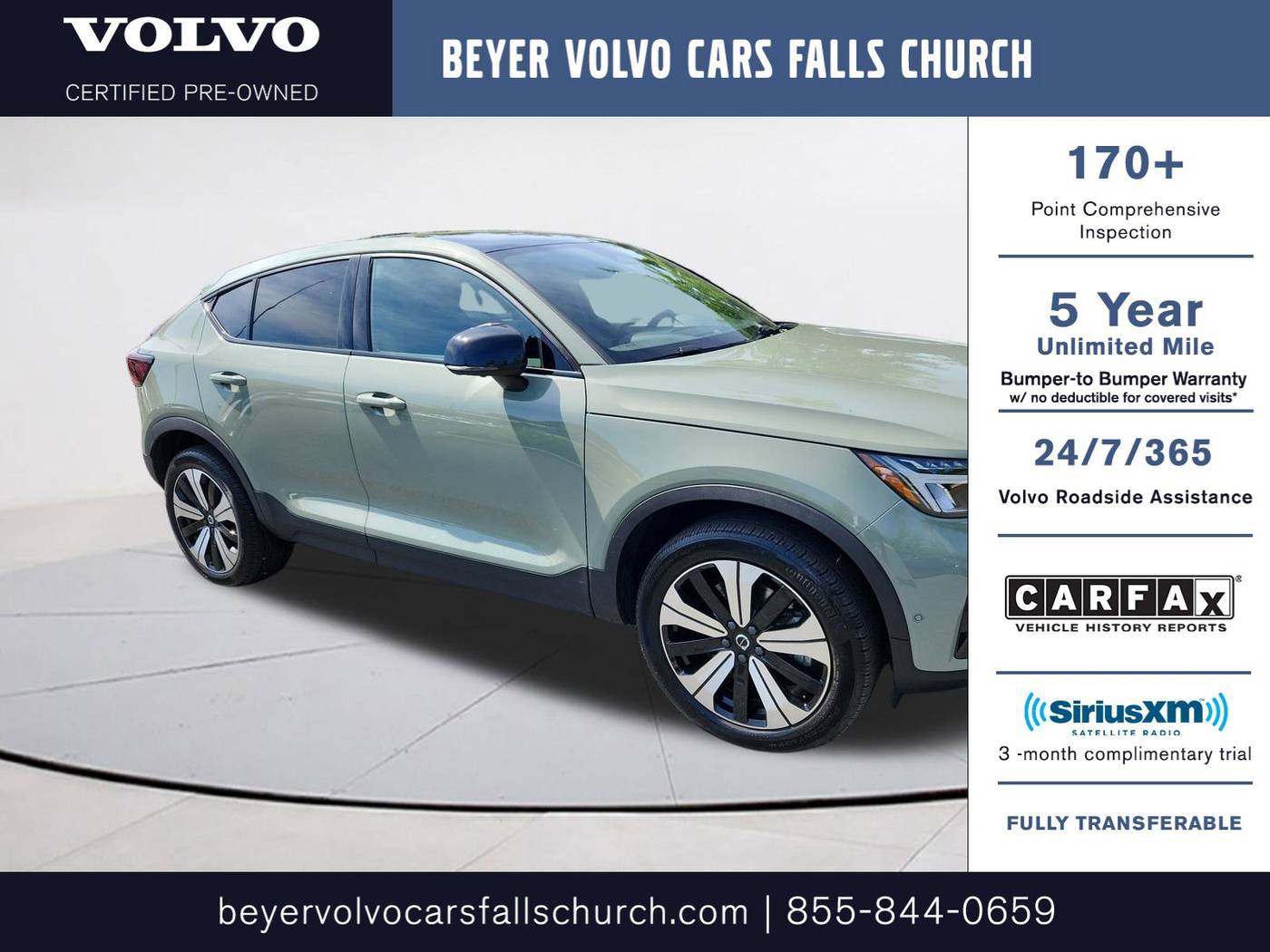 2023 Volvo C40 Recharge Plus — SUV — 11,732 mi — Falls Church, VA