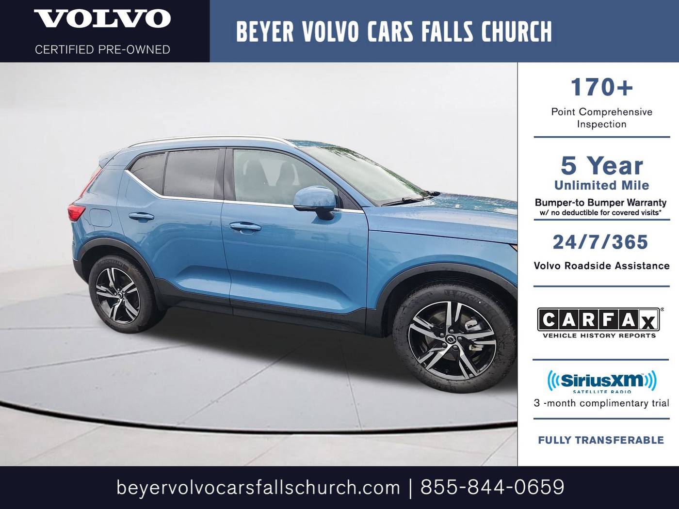 2025 Volvo XC40 Core — SUV — 7,533 mi — Falls Church, VA