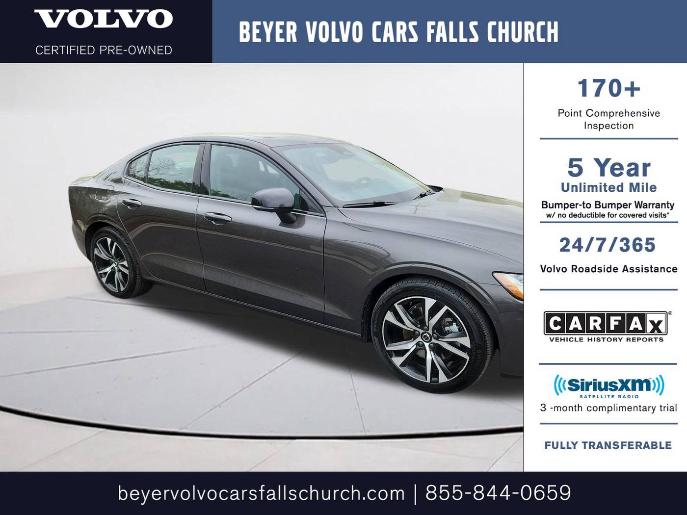 2024 Volvo S60 Plus — Sedan — 19,210 mi — Falls Church, VA