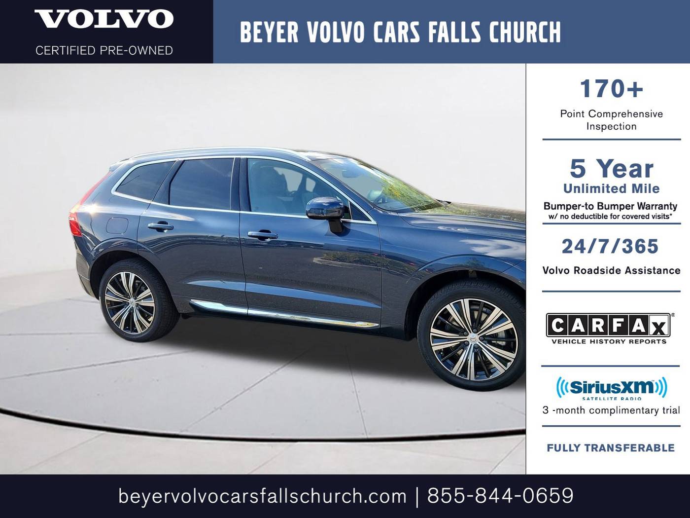 2022 Volvo XC60 Inscription — SUV — 8,639 mi — Falls Church, VA