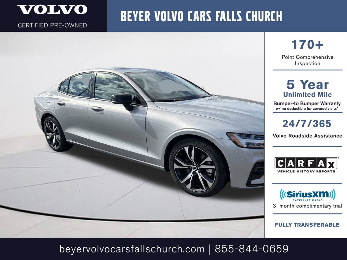 2025 Volvo S60 Core — Sedan — 9,753 mi — Falls Church, VA