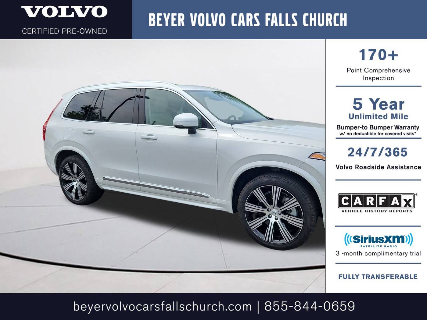 2024 Volvo XC90 Recharge Ultimate Bright Theme — SUV — 11,087 mi — Falls Church, VA