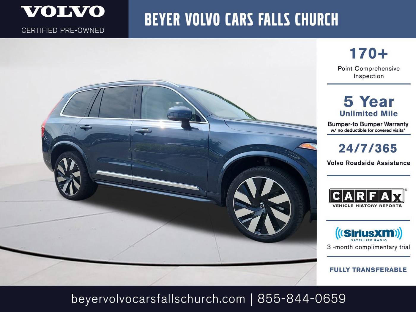 2024 Volvo XC90 Recharge Plus Bright Theme — SUV — 20,598 mi — Falls Church, VA
